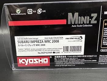 Amazon.co.jp: スバル インプレッサ WRC 2008 ブルー MZP429WR 京商