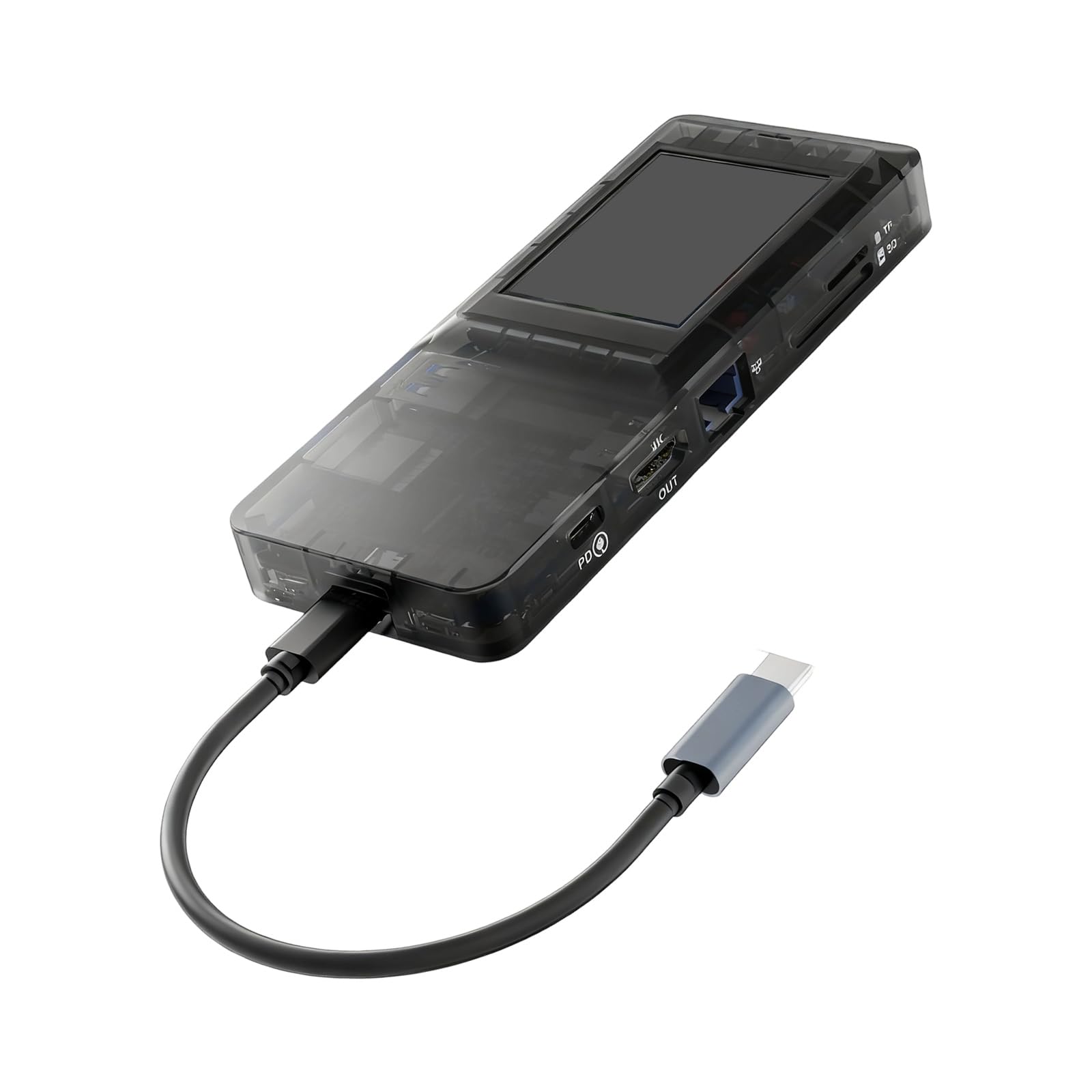 Port pour ordinateur portable transportable panneau de commande 3 USB 4K