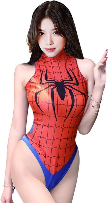 Image of Ladies Women Sexy Chemise Babydoll Girl Sexy Costume Roleplay Spider Cosplay Costum Adjustable