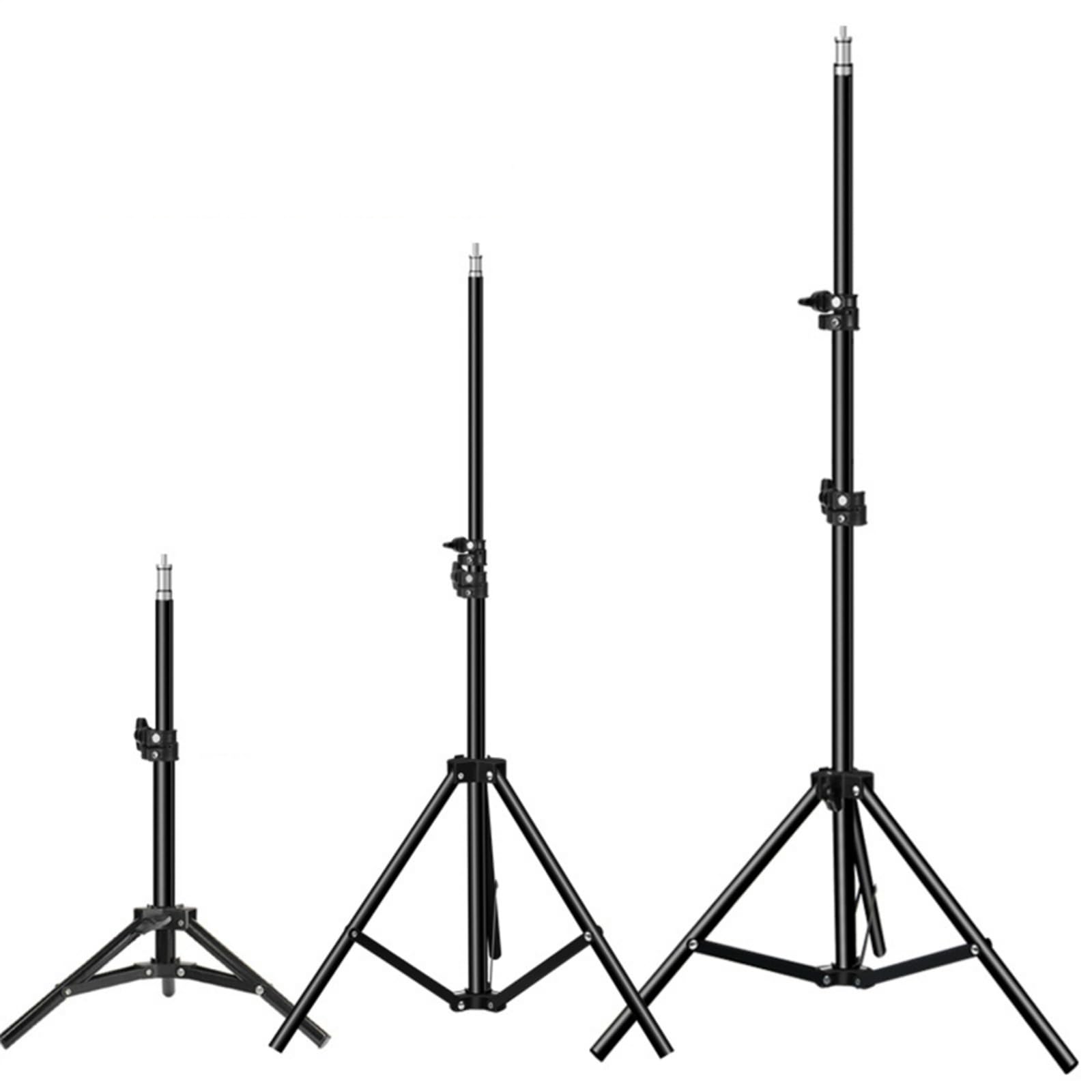 Support projecteur trépied réglable 160 cm noir