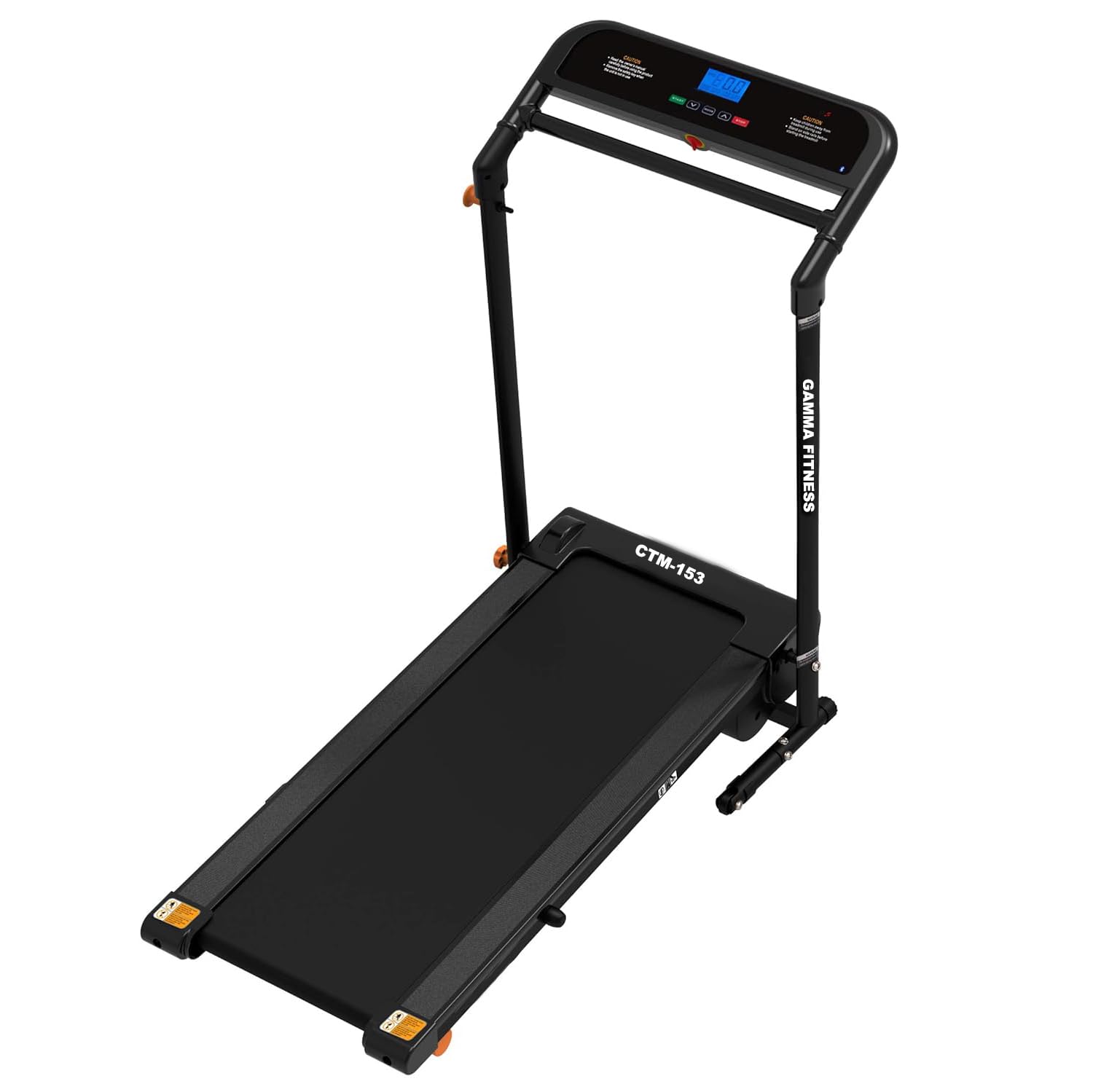 gamma fitness motorised treadmill ctm-153 | 0.8 hp ac continuous (1.75 hp peak) motor | speed 0.6-9 kmph