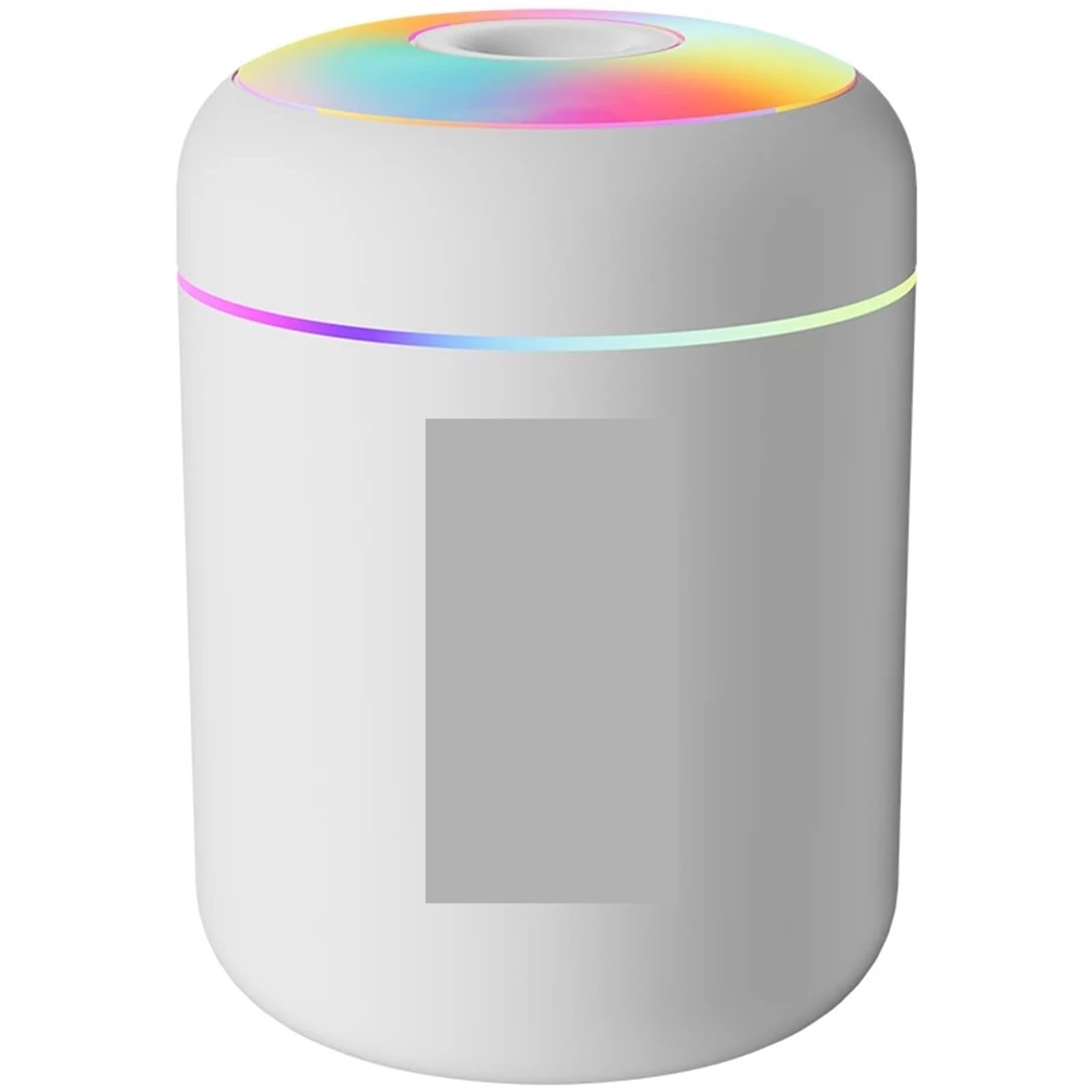 Humidifier, Mini Air Humidifier USB Electric Aroma Diffuser Essential Oil Purifier Aromatherapy Mist Maker Lights,for Bedroom(WHITE)