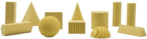 Miniatura 6 de hand2mind Geobloques de espuma Manipulite con aspecto de madera