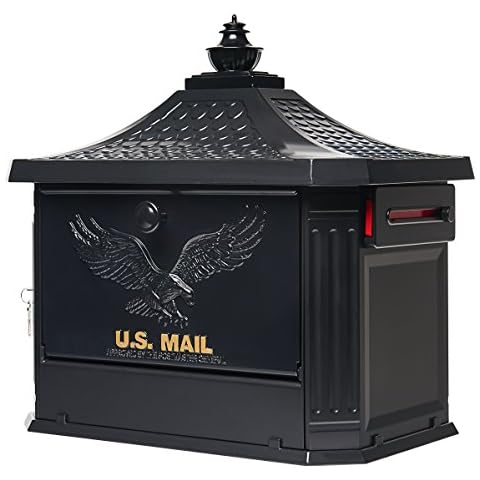 Architectural Mailboxes Hamilton Locking Mailbox Cover