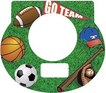 Tot Clock Faceplate: Sports Design