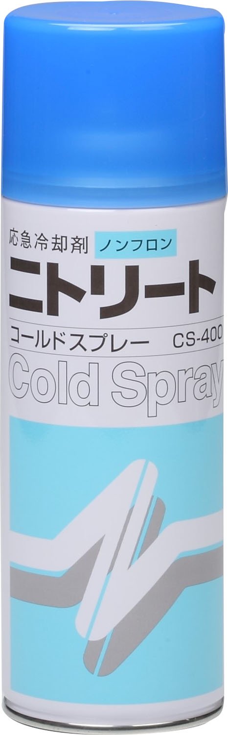 4904140507183 【12個入】 ニトリ−ト コールドスプレイ 420ml CS400 Amazon.co.jp: ニトリート(NITREAT) コールドスプレー CS-400 ホワイト