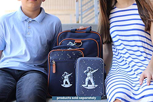 School Backpack 15" With Laptop Sleeve | Kids Galaxy Space Book Bag Dabbing Spaceman Astronaut | Stars Rucksack Lightweight Water Resistant And Durable For Travel And Hiking #TOP4