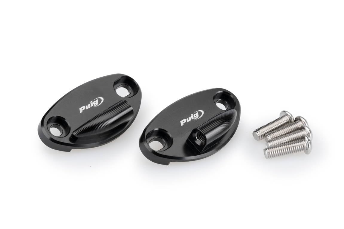 Puig 22041N Tapas Retrovisores con Intermitente Tab LED homologados, Negro