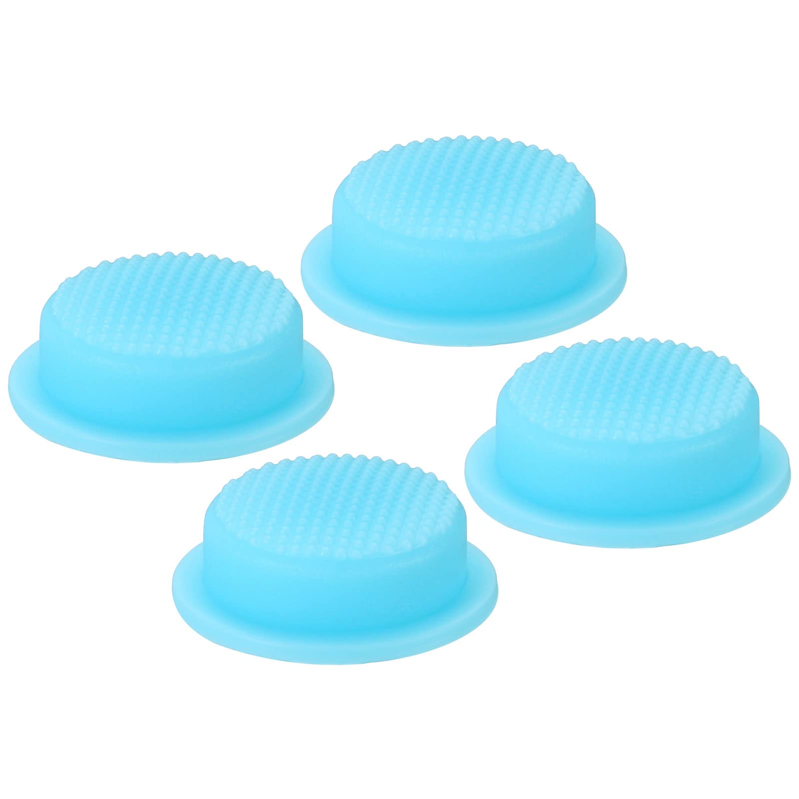 PATIKIL 0.63 LED Torcia Interruttore Tappo 4pz Silicone Morbido Scarpone Copertura per Spinta Pulsante Interruttore Elettrica Torcia Portatili Torce Fai da te Progetto Luminoso Verde