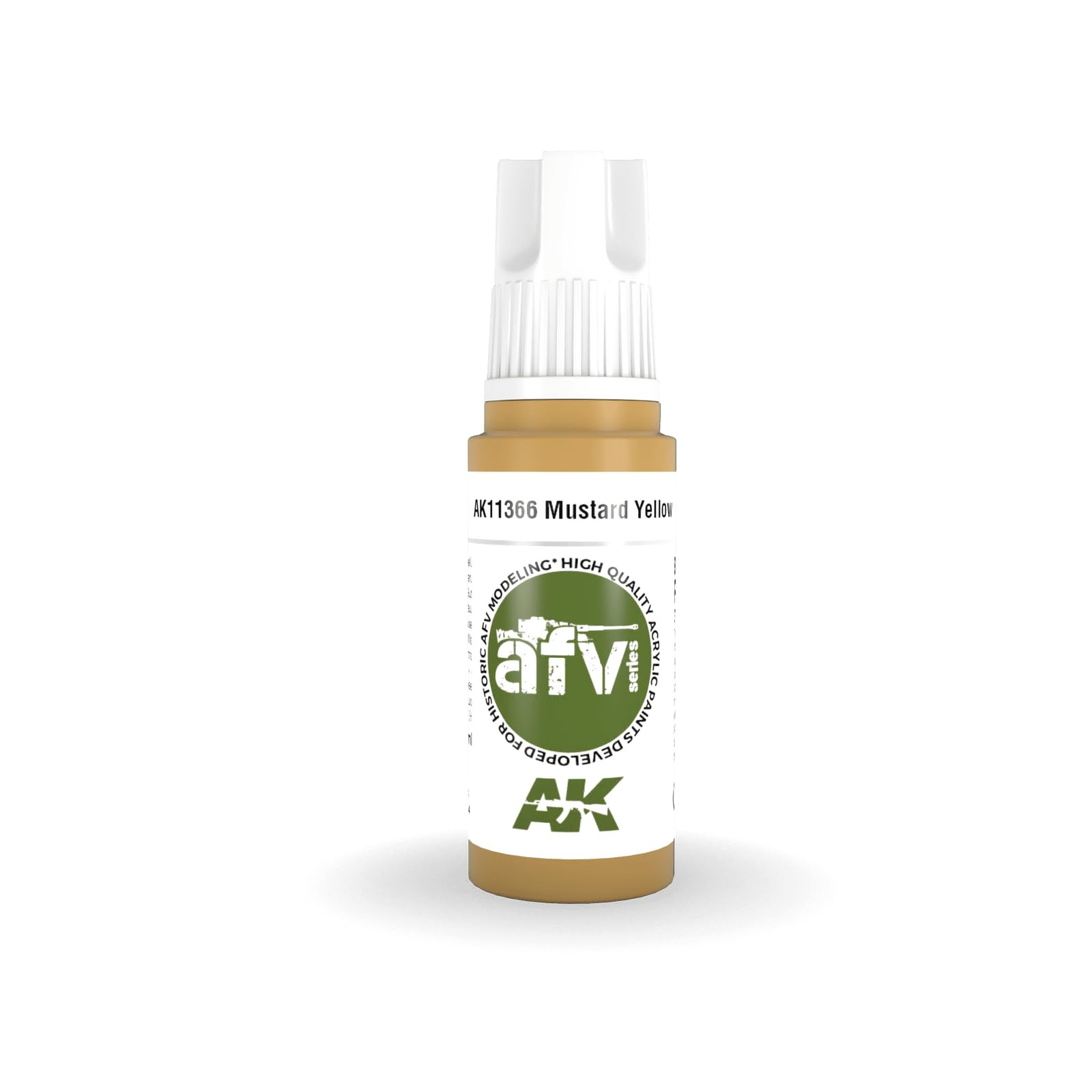 Ak Interactive Yellow Ak Acrylics 3Gen Afv Ak11366 Mustard (17Ml) 17Ml