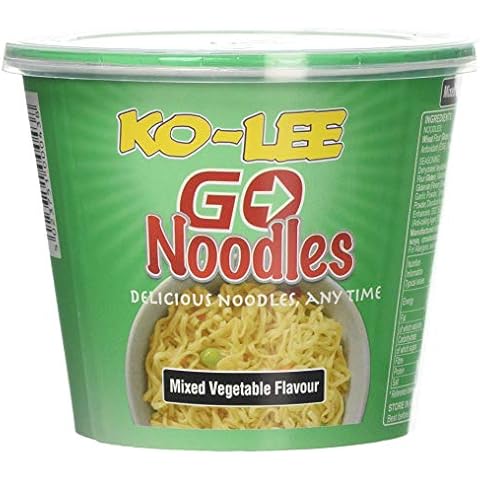 Ko-Lee Go Cup Noodles, 65 g, Mixed Vegetable Flavour, Pack of 6 Cover