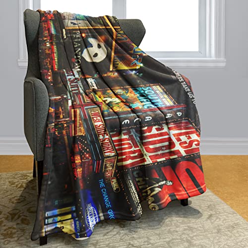 Soft Theatre-Themed Blanket