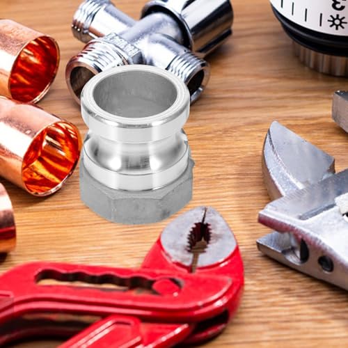 Conector camlock que evita fugas en mangueras con rosca interna de aleación de aluminio 5
