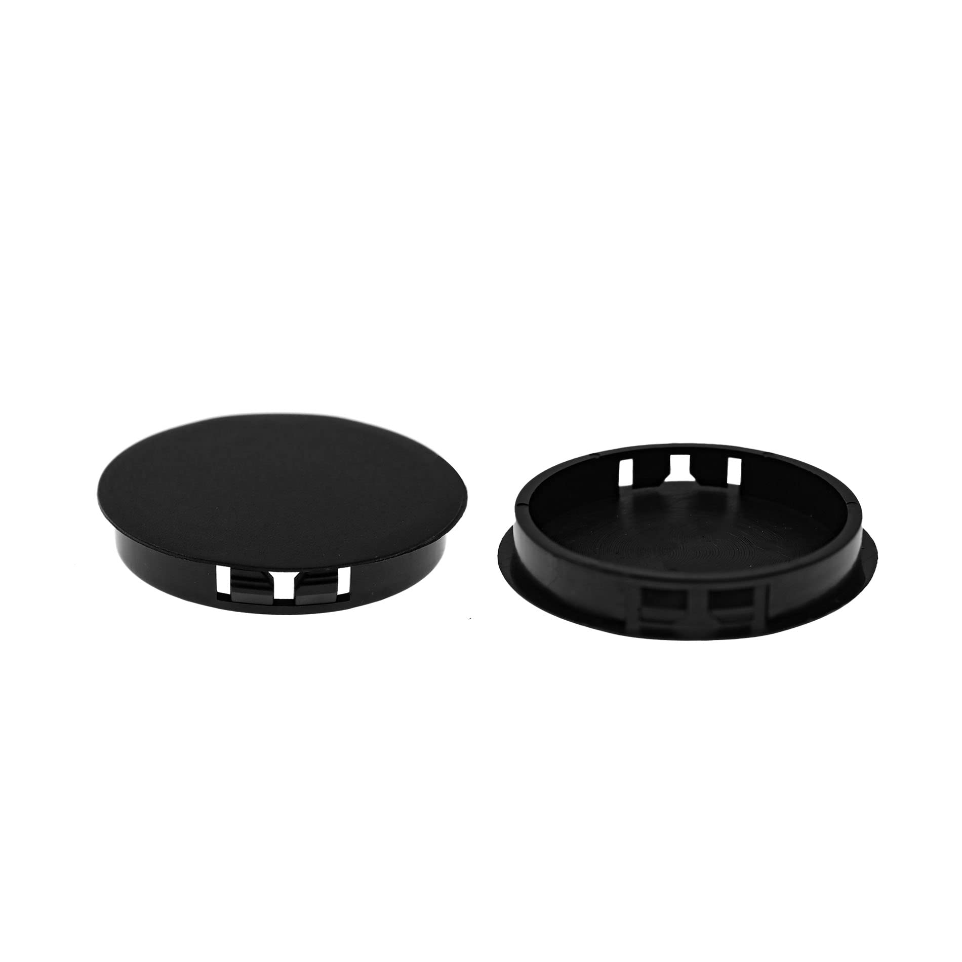 SAFYY Plastic Plug Insert for Metal Tubing and Fence - Glide Insert End Cap for Pipe Post and Furniture Chairs