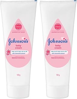 Johnson's Baby Cream 100g (Pack of 2)