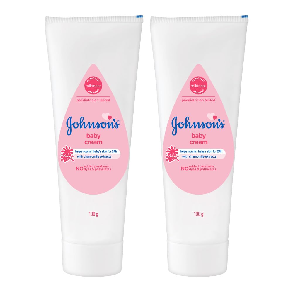 Johnson & Johnson Baby Cream 100g (Pack of 2)