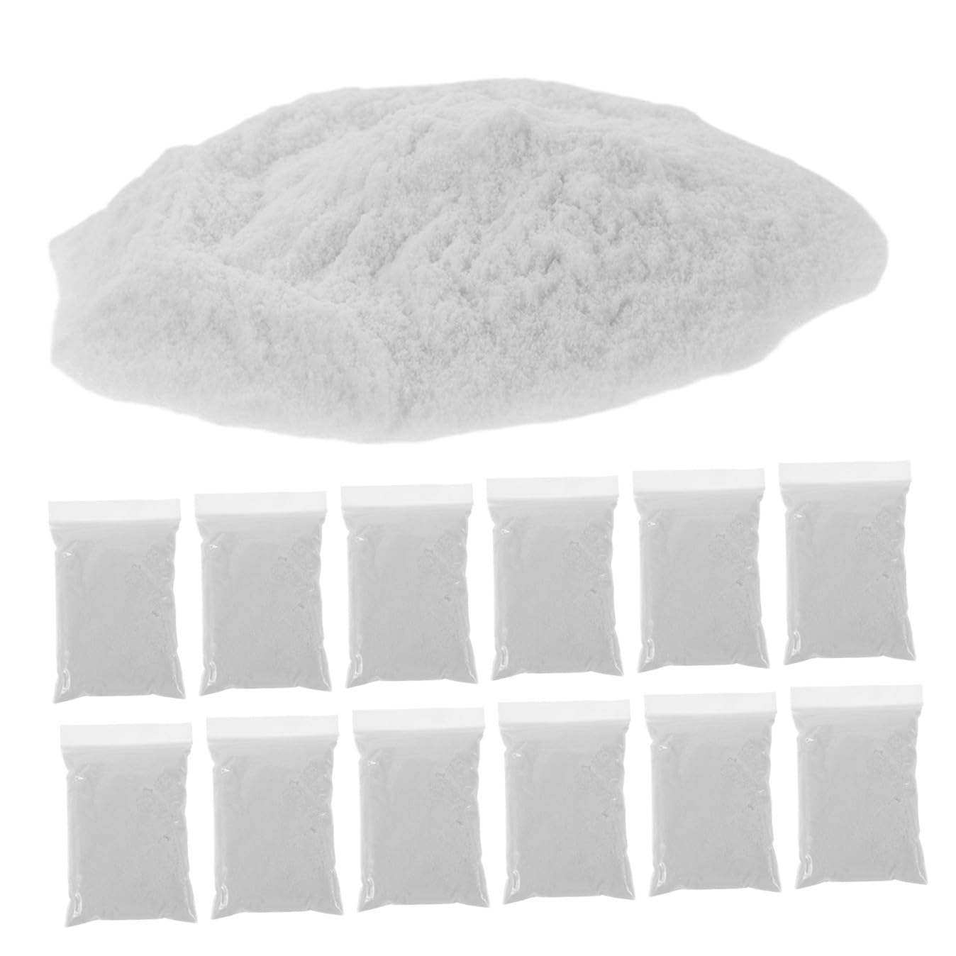 TOKIDNY 20pcs Mini Cement Adhesive for Dollhouse Building, Starch-based Miniature Brick Mortar with High Adhesion, Suitable for DIY Model Houses and Craft Projects in Arts and Crafts