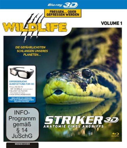 Wildlife 1 - Striker 3D (Blu-ray) (blu-ray) (import) varius; .