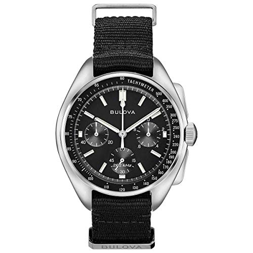 BULOVA (�u���[�o) 96A225 �X�y�V���� �G�f�B�V���� Special Edition ���i �p�C���b�g Lunar Pilot �N���m�O���t Chronograph �����Y [���s�A���i]