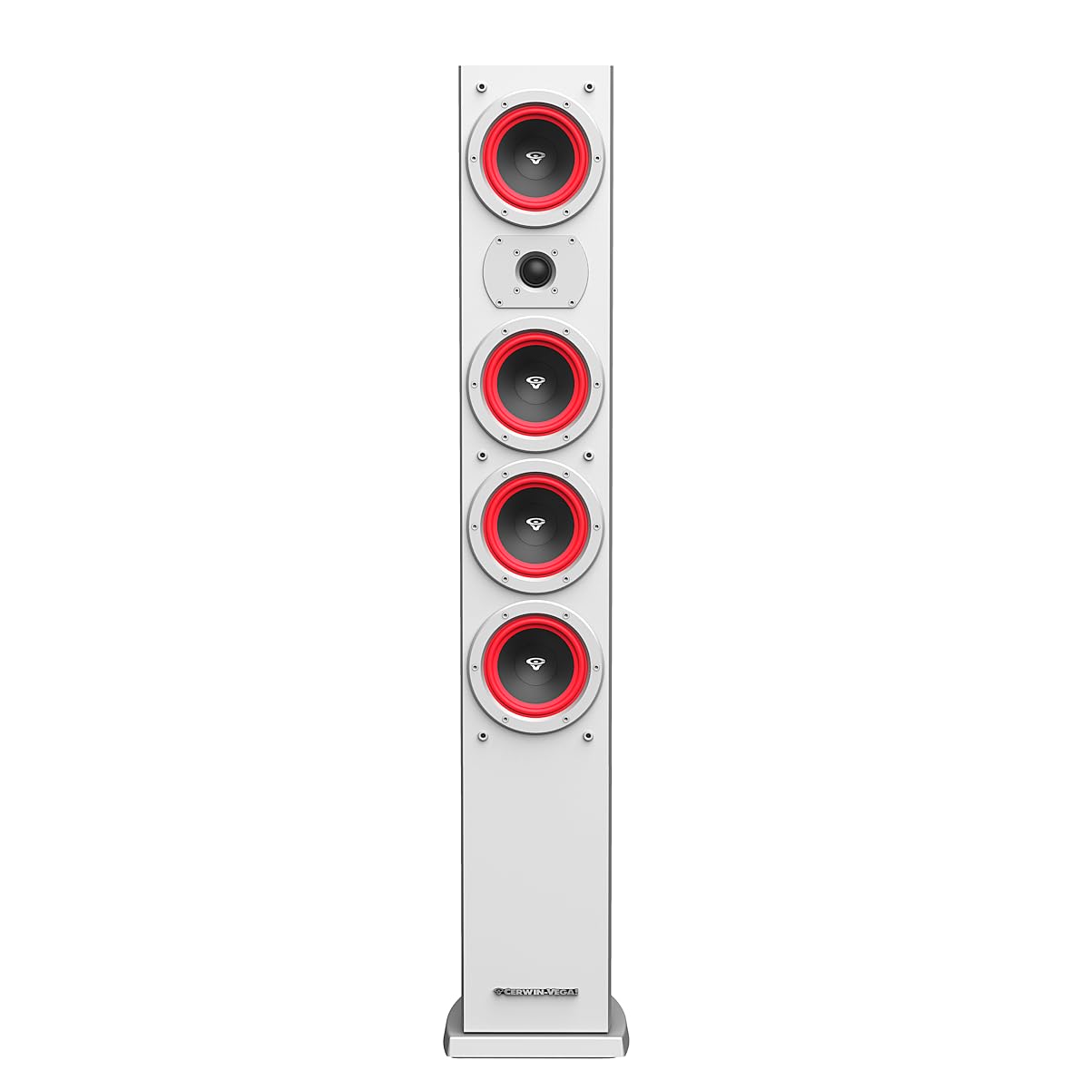CERWIN-VEGA! Home Audio LA44 4 inch 280 Watts 3-Way Tower Speaker Single Unit (White)