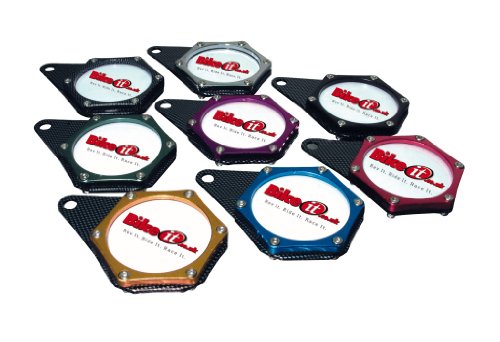 Bike It Tax Disc Holder anodizado hexagonal