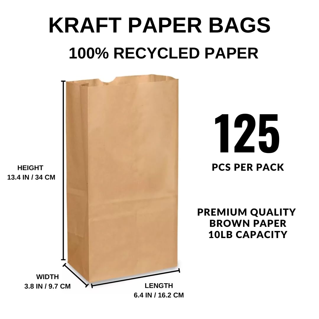 Bagcraft Papercon 450011 Grease Resistant PB11 Fry Bag, 4-1/2