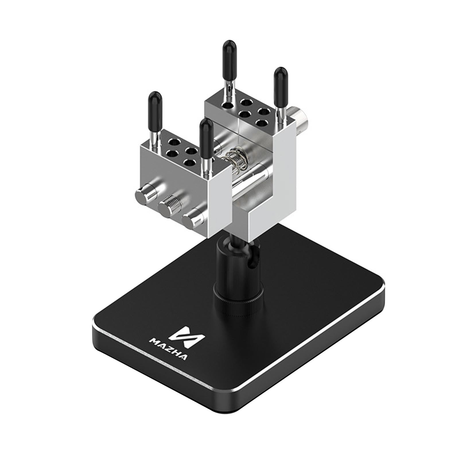 Ehjre Silver And Black Compact Workbench Vise For Craft Projects And Fixes