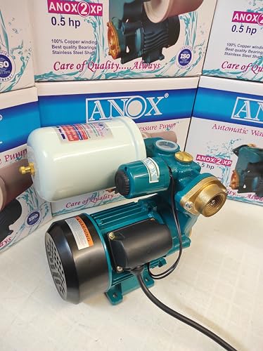 Image of ANOX 2XP 0.5HP AUTOMATIC WATER PRESSURE PUMP (100% COPPER WINDING) FOR BATHROOM,SHOWER,TAPS