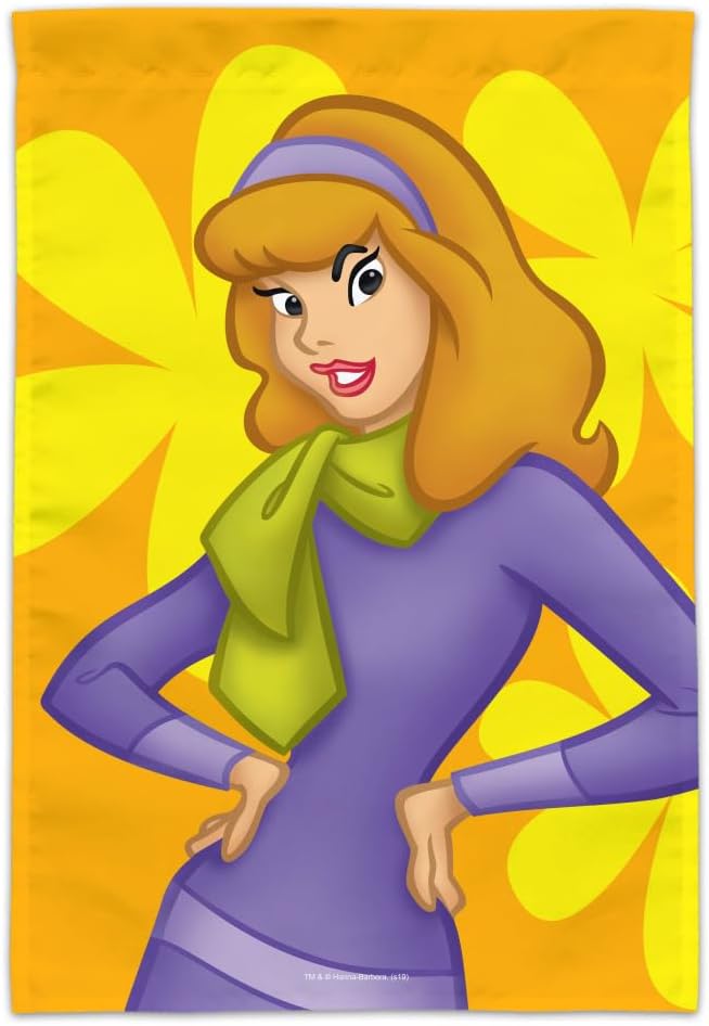 Scooby Doo Daphne Character Garden Yard Flag