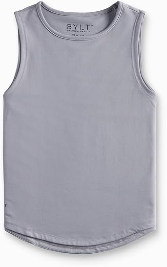 BYLT Womens Tank Tops Classic Drop-Cut Womens Tank Top with 4-Way Stretch, Breathable Fabric & Everyday Versatile Style