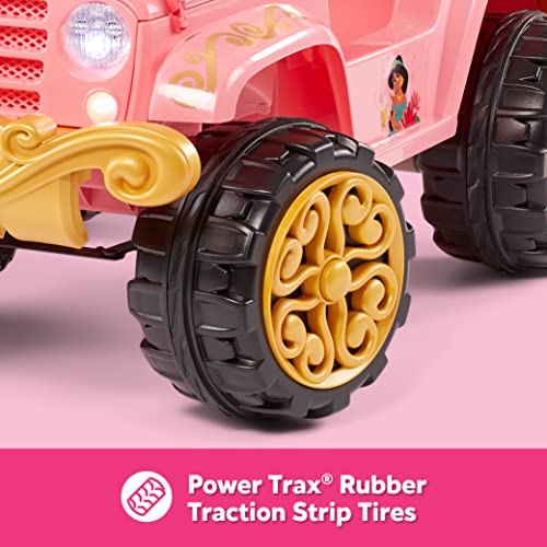 Kid Trax Disney Princess Heart Of Gold 4X4 Kids Electric Ride On Toy, 6 Volt, Kids 3-5 Years Old, Max Rider Weight 60 Lbs, Pink #TOP5