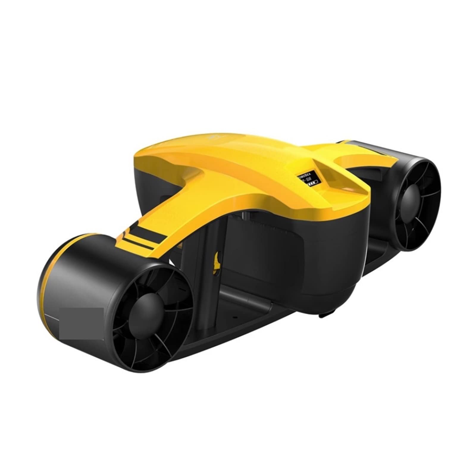Unterwasserscooter, Booster-Unterwasserstrahlruder, Unterwasserflugzeug, Unbemannter Roboter, Schwimmende Freitauch-Handtauchausrüstung Im Freien(Yellow)