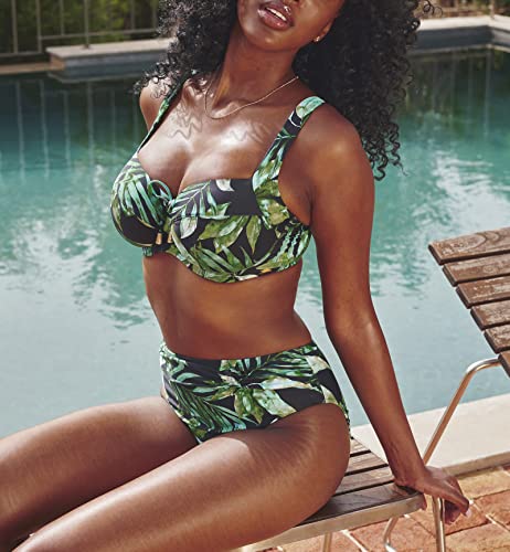 Panache Bali Midi Gathered Swim Pant (SW1646)3