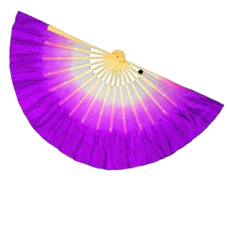 Velos de abanico de danza del vientre para niñas, ideal para festivales de fin de curso