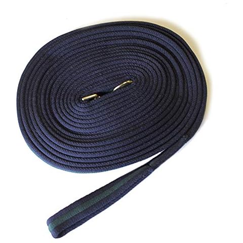 Rhinegold Soft Padded Lunge Rein in Navy/Green Cover