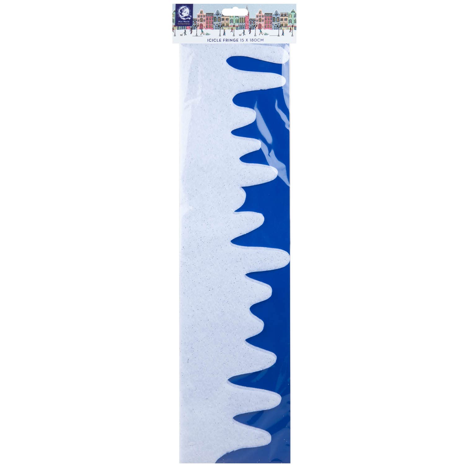 VFM - Decorative Icicle Fringe for Christmas (15cm X 180cm)