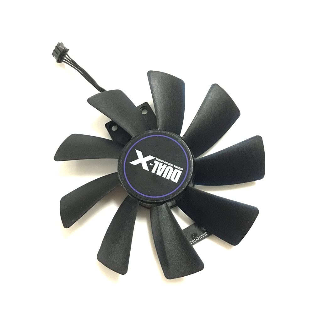 Youngran Ventilateur GPU 100mm GAA8B2U Compatible Sapphire Radeon R9 380 / 380X - Refroidissement Carte Graphique