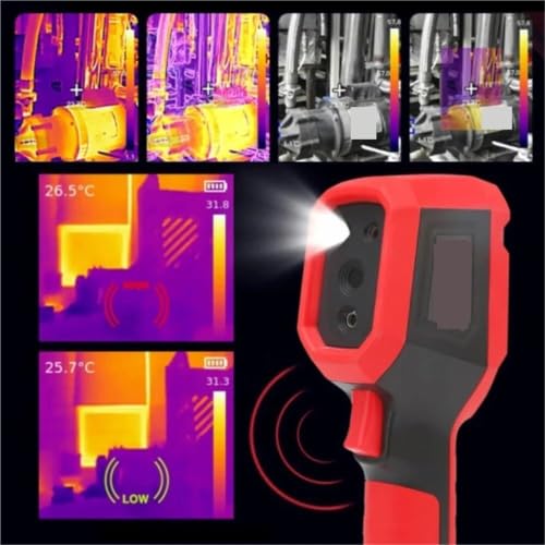 Cámara Térmica Portátil Cámara Termográfica con UTi160S Resolución 160×120 para Inspección de Edificios miniatura 2