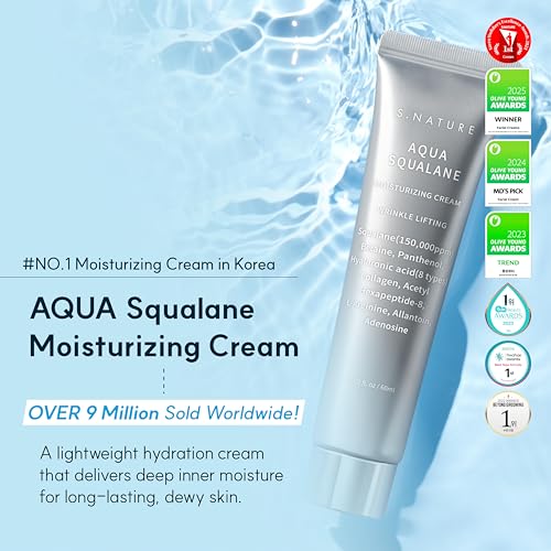 S.NATURE Pore Minimizing Moisturizer - Hydrating Squalane Cream