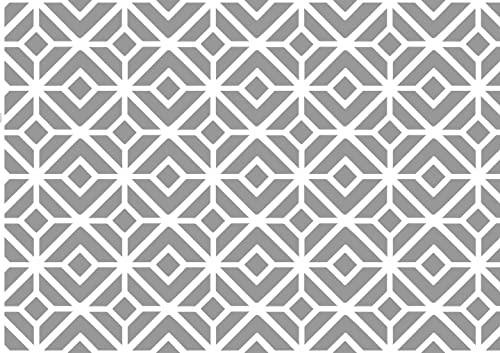 d-c-fix mantel hule mesa PVC-free Caro Mundial - antimanchas resinado impermeable moderno - plastico - para interior y exterior - 110 cm x 140 cm rectangular