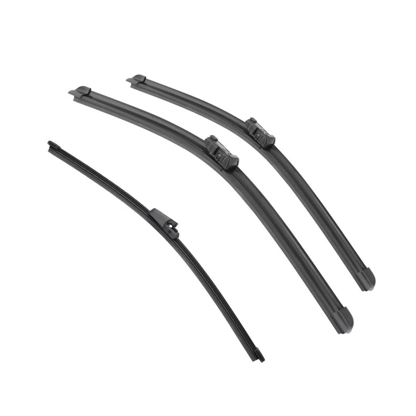 Escobillas Limpiaparabrisas Delanteras Y Traseras Accesorios Para Seat Para Ibiza Para Coupé 6J Para Hatchback 2014-2017 24" + 16" + 13" Limpiaparabrisas