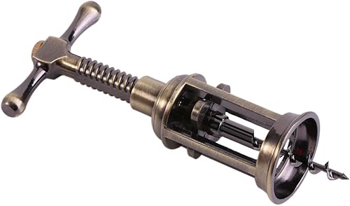Miniatura 4 de Abridor de vino, sacacorchos de aleación de zinc con abrebotellas multifuncional, tornillo de corcho multifuncional manual para camarero