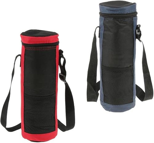 Miniatura 9 de Bolsa térmica de 2 l Oxford con cilindro aislante para botellas de agua y bolsa de transporte.