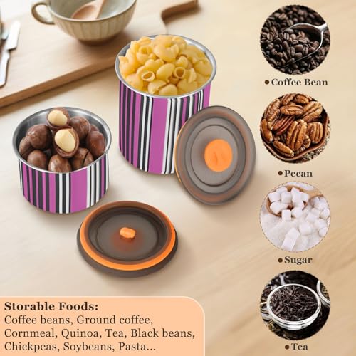 Contenedor de almacenamiento para café al vacío Qilmy 30oz miniatura 6