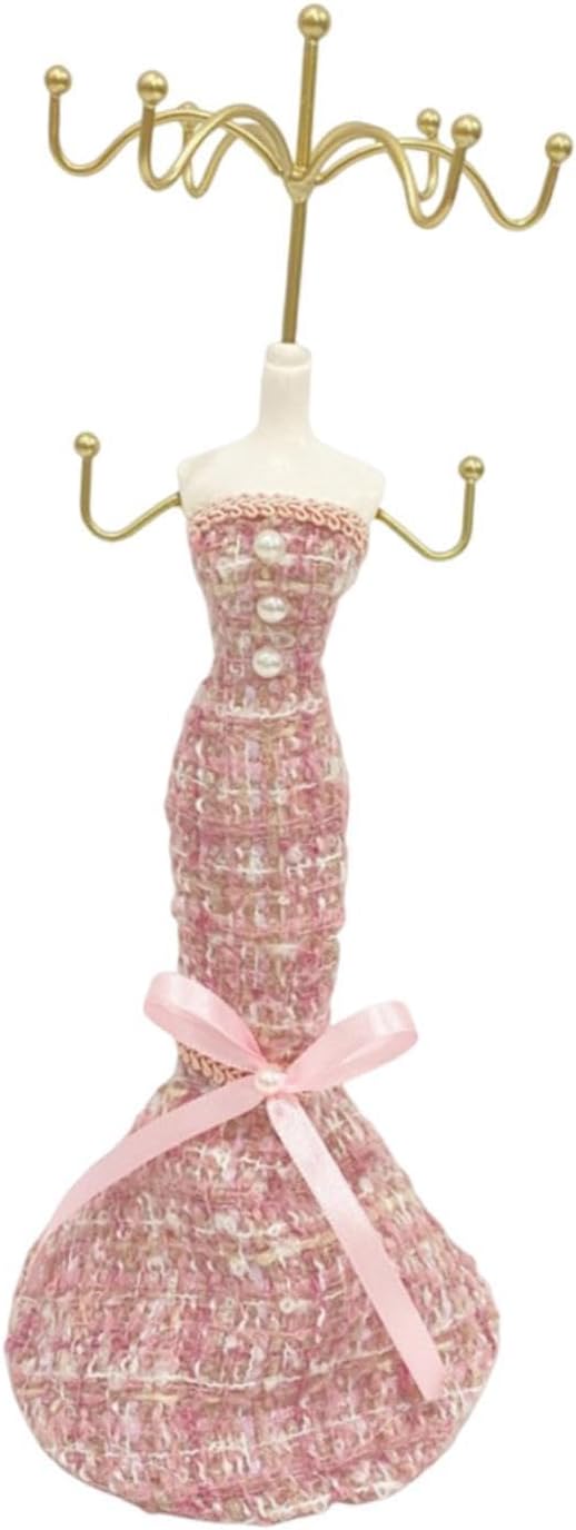 Model Dress Jewelry Display Stand Chic Storage Organizer for Dresser Desktop