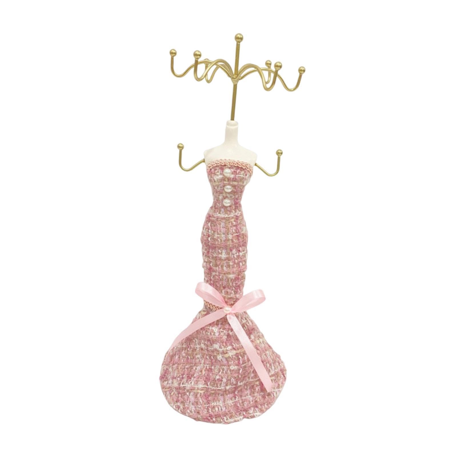 Colcolo Présentoir à bijoux pour robe, boucles d'oreilles, colliers, décoration d'intérieur, présentoir à bijoux pour bureau, magasin, vente