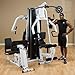 Body-Solid (EXM3000LPS) Multi-Station 210lb Dual Weight Stack Machine for Home & Commercial Gym, Complete Body Strength Training Functional Exercise Workout Station for Weight lifting and Bodybuilding