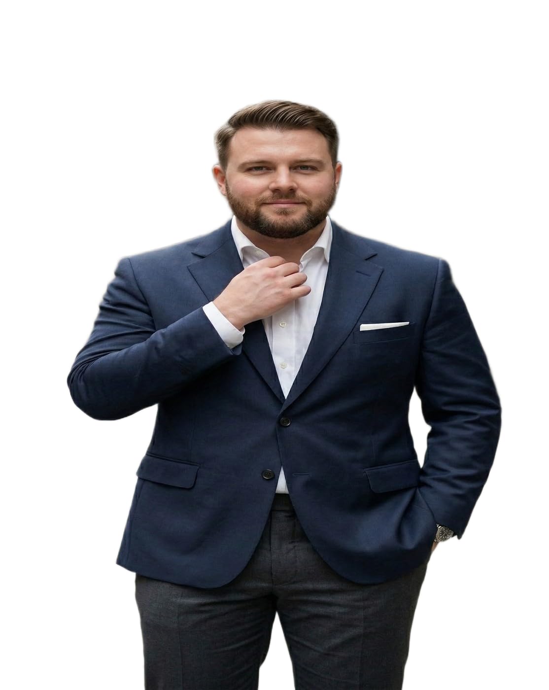 Mens Navy Blue Blazer Slim Fit, Mens Navy Blue Blazer for Advocates