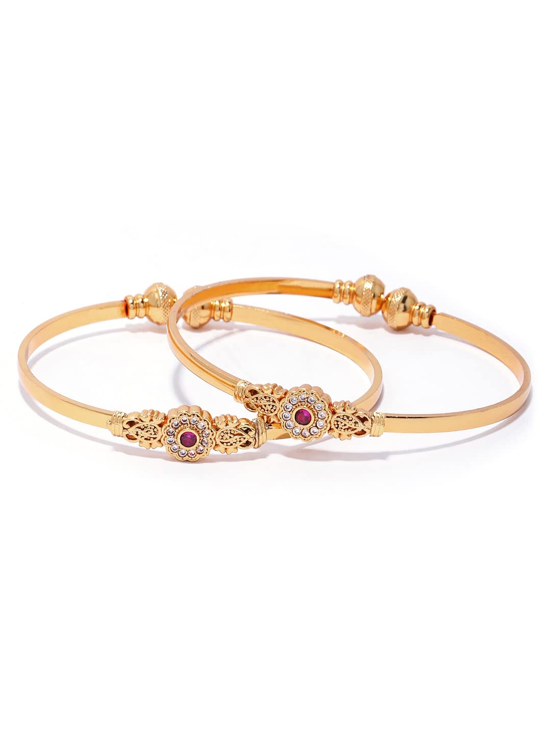 See full amazon price history chart for Shining Diva Set Of 2 Gold-Plated White & Pink Stone-Studded Adjustable Bangles For Women Shining Diva Set Of 2 Gold-Plated White & Pink Stone-Studded Adjustable Bangles For Women (B0BZYJB5FT) Amazon Price History, Amazon Price Tracker
