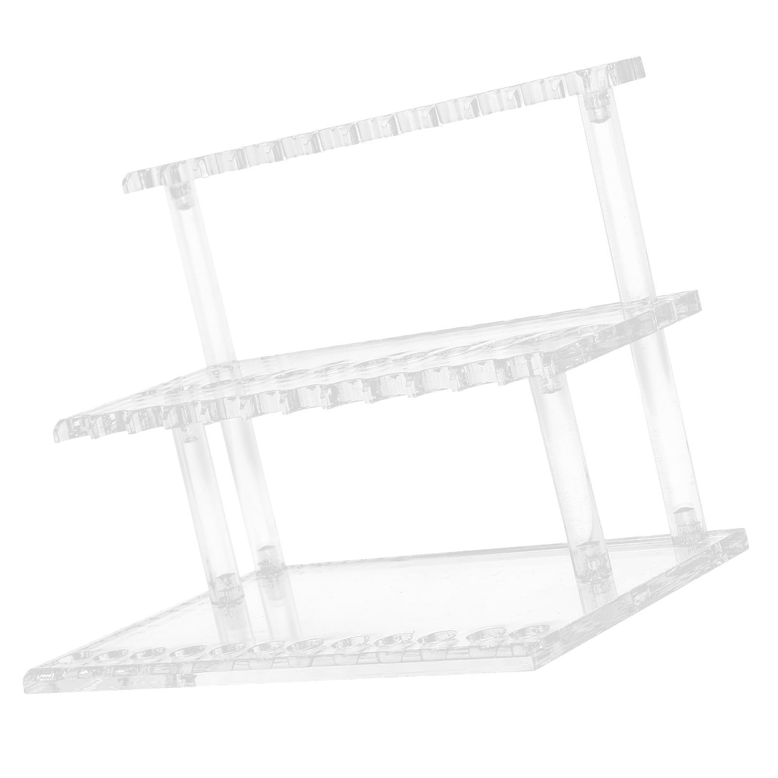 Présentoir acrylique transparent pour ranger les bureaux encombrés et classer les stylos